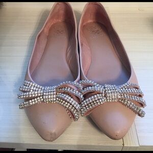 Vince Camuto ballerina flat with embellished bow